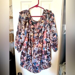 Lane Bryant Blouse Longer Sleeve
